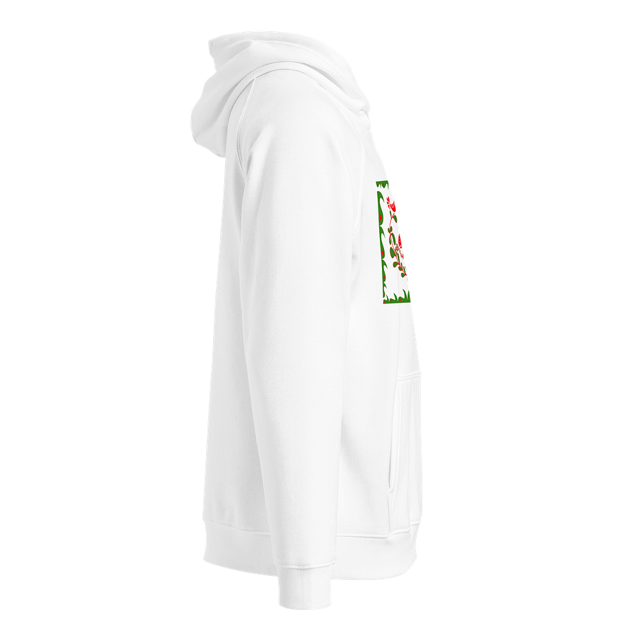 Made In Hungary Floral Eco Raglan Hoodie product image (3)