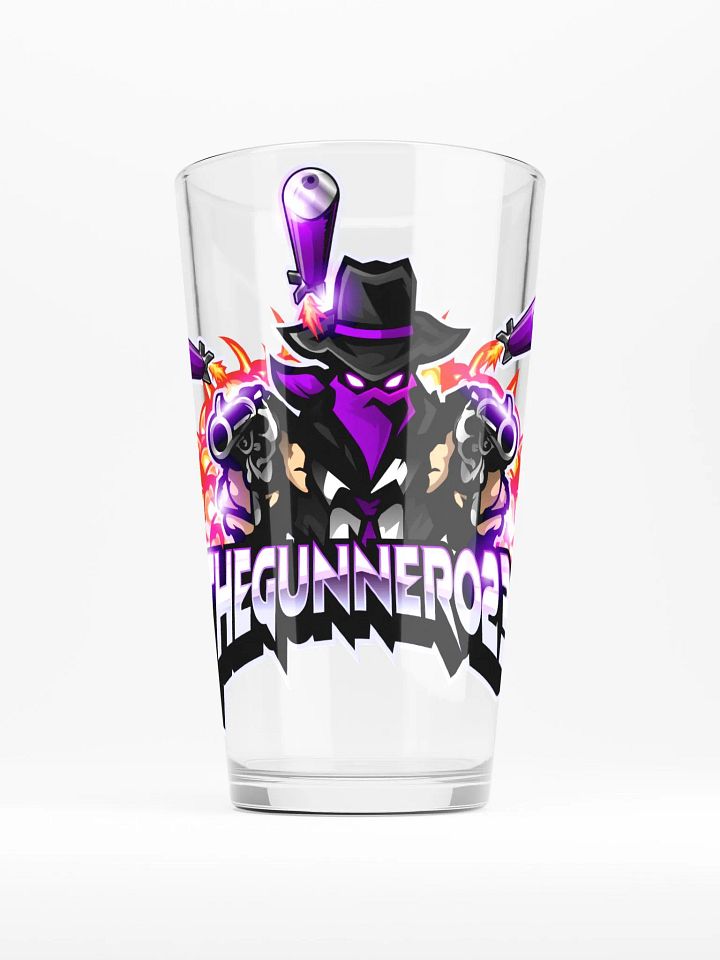 TheGunner023 Logo Pint Glass product image (1)