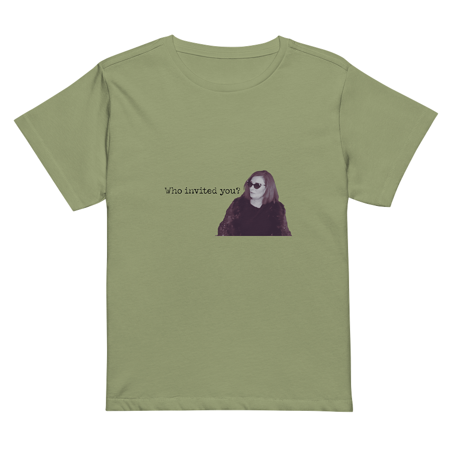 Who invited you? High-Waisted Tee product image (26)