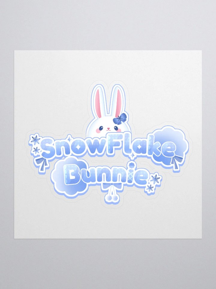 SnowFlakeBunnie - Version 3 product image (1)