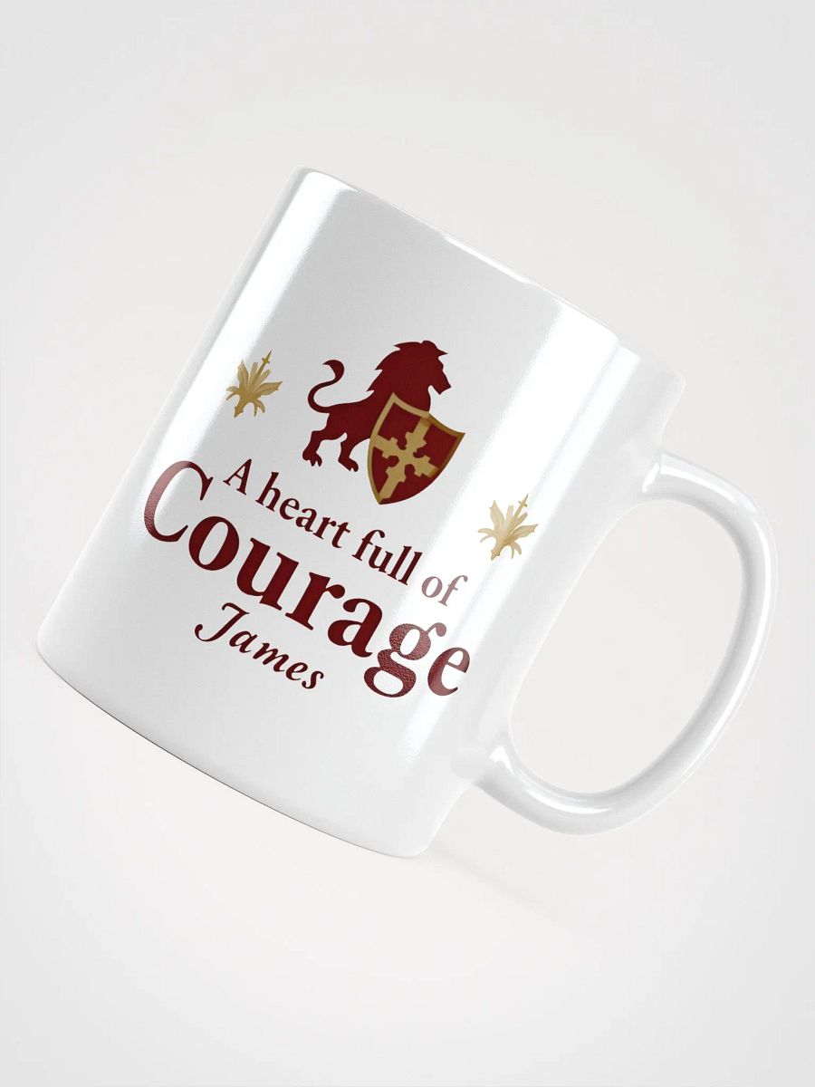 James: A Heart Full of Courage – The Perfect Mug for Bold Dreamers product image (4)