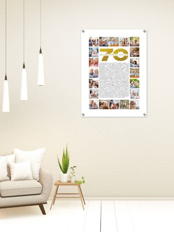 70 Reasons Why We Love You Photo Collage Canva Template product image (8)