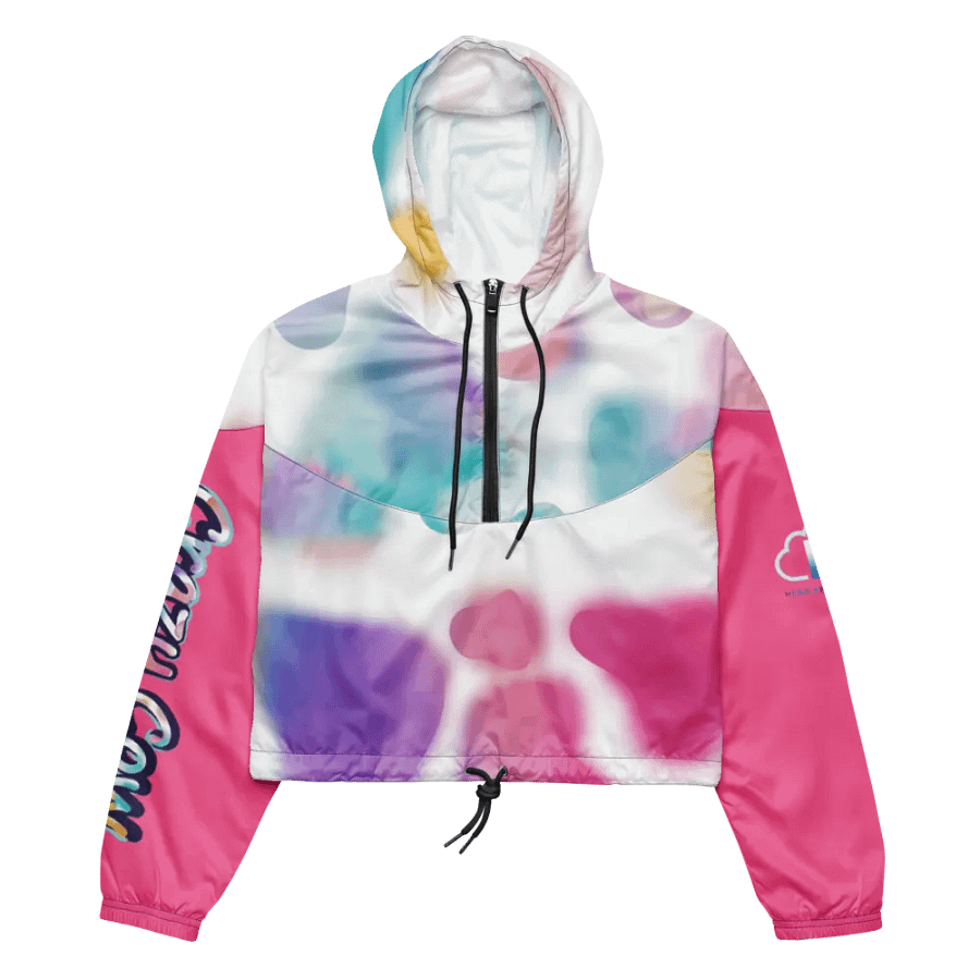 Crazy Cow Women's Cropped Windbreaker product image (3)