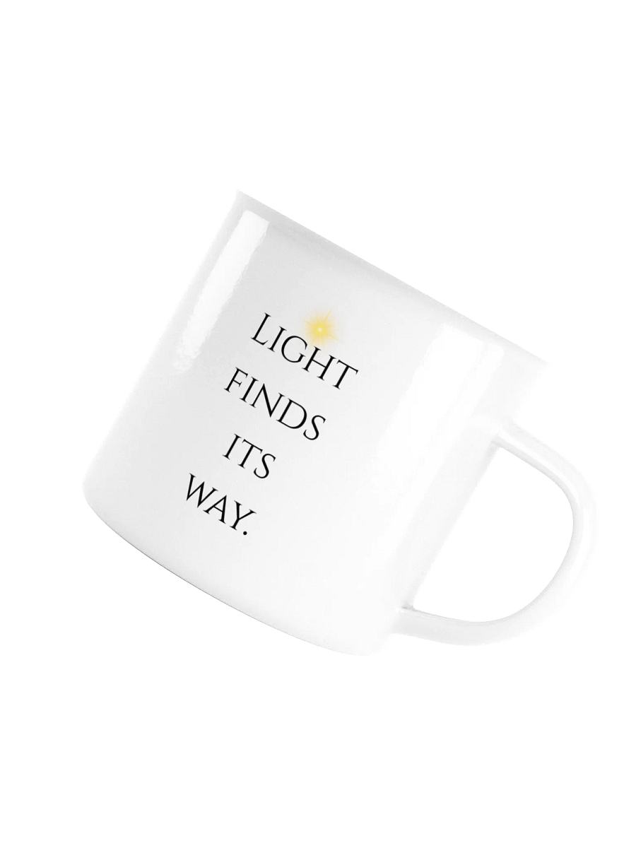 Light Finds Its Way Enamel Mug product image (5)
