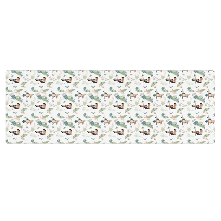 Cute Birds in a Jungle Yoga Mat by Treasure Pie product image (1)