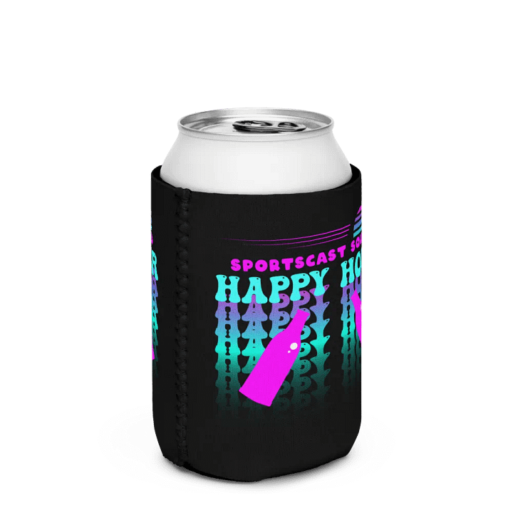 HAPPY HOUR BEER DRINK KOOZIE product image (3)