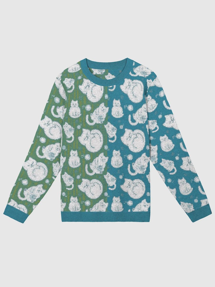 KITTY goes HERE! • classic fit crewneck sweater by Knitwise product image (1)
