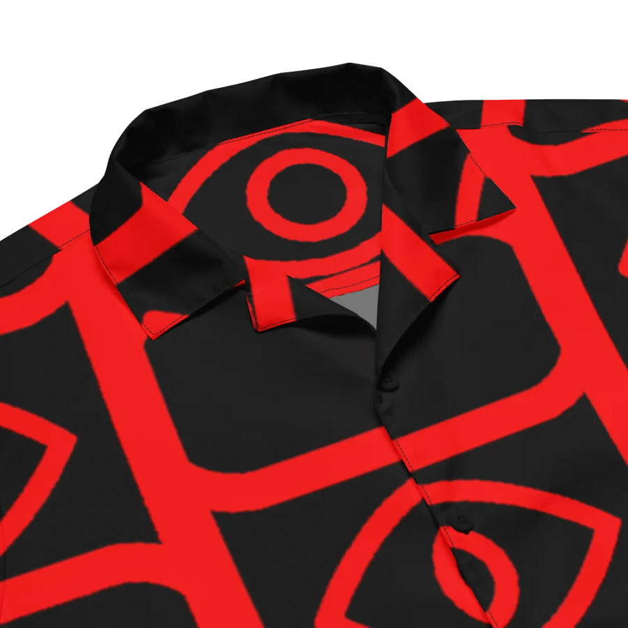 EyeSeeThru Logo Pattern Hawaiian Shirt product image (4)