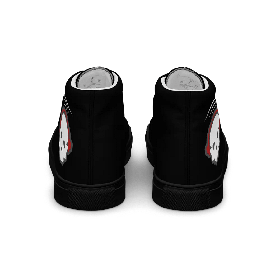 Skull Logo High Top Canvas Shoes product image (5)