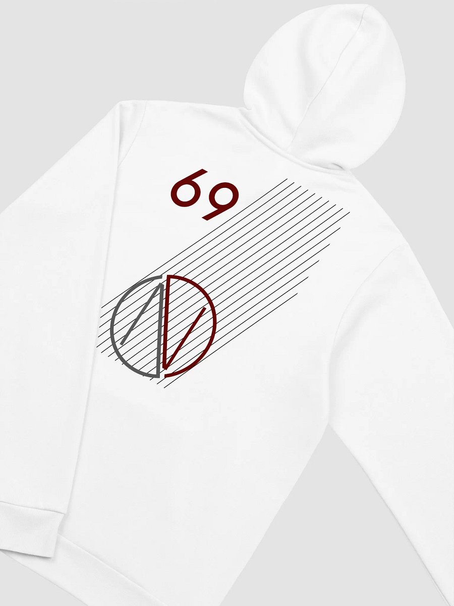 White 69 hoodie product image (4)