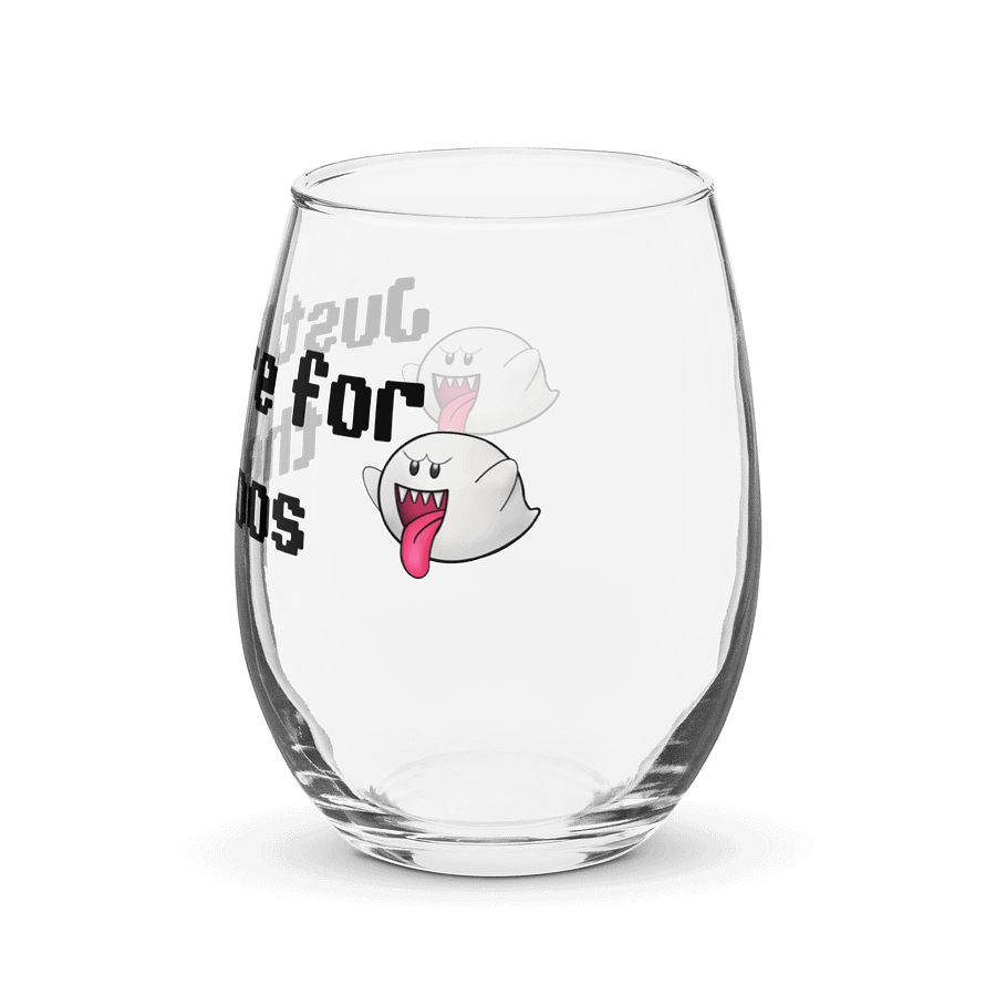 Just Here for the Boos Stemless Wine Glass product image (3)