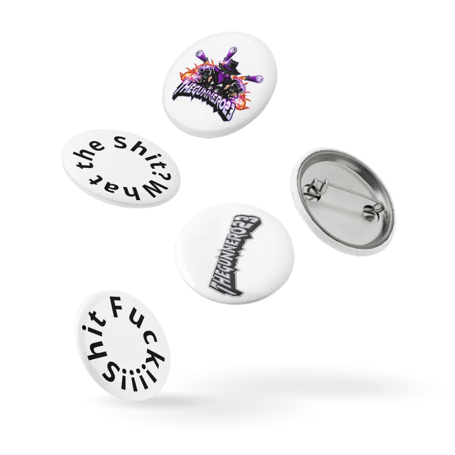 TheGunner023 Pin Button Set product image (5)