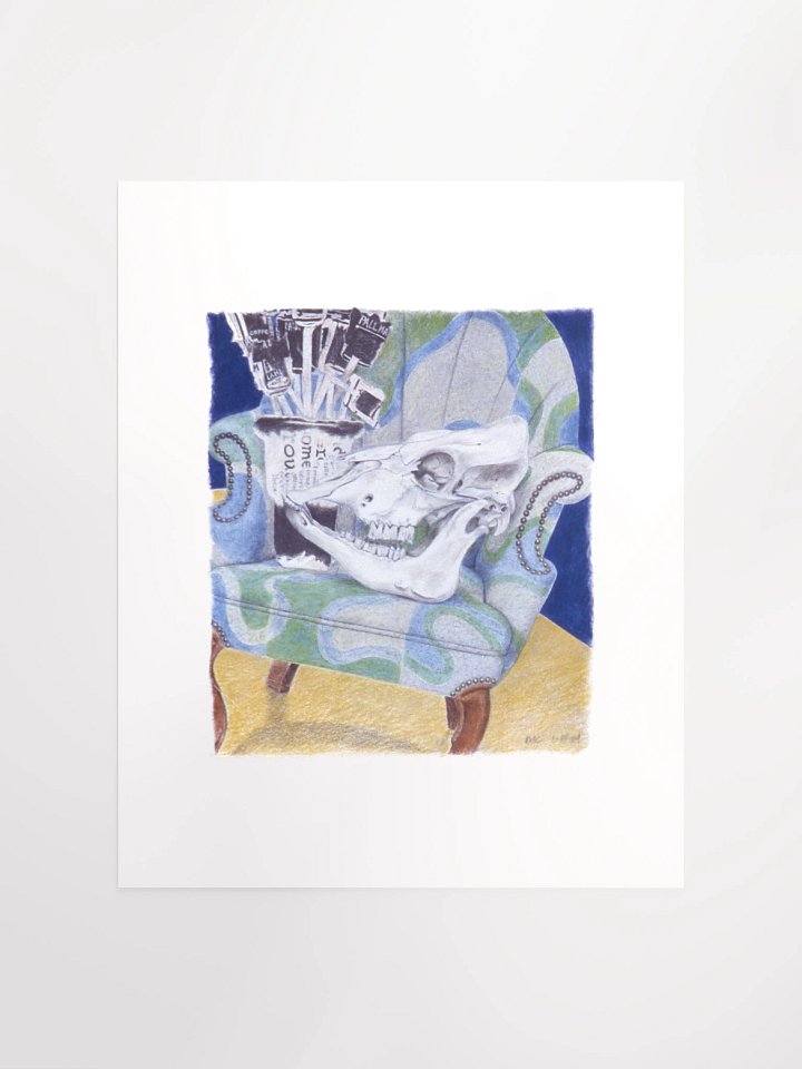 Skull Still Life 12.11.84 print product image (1)