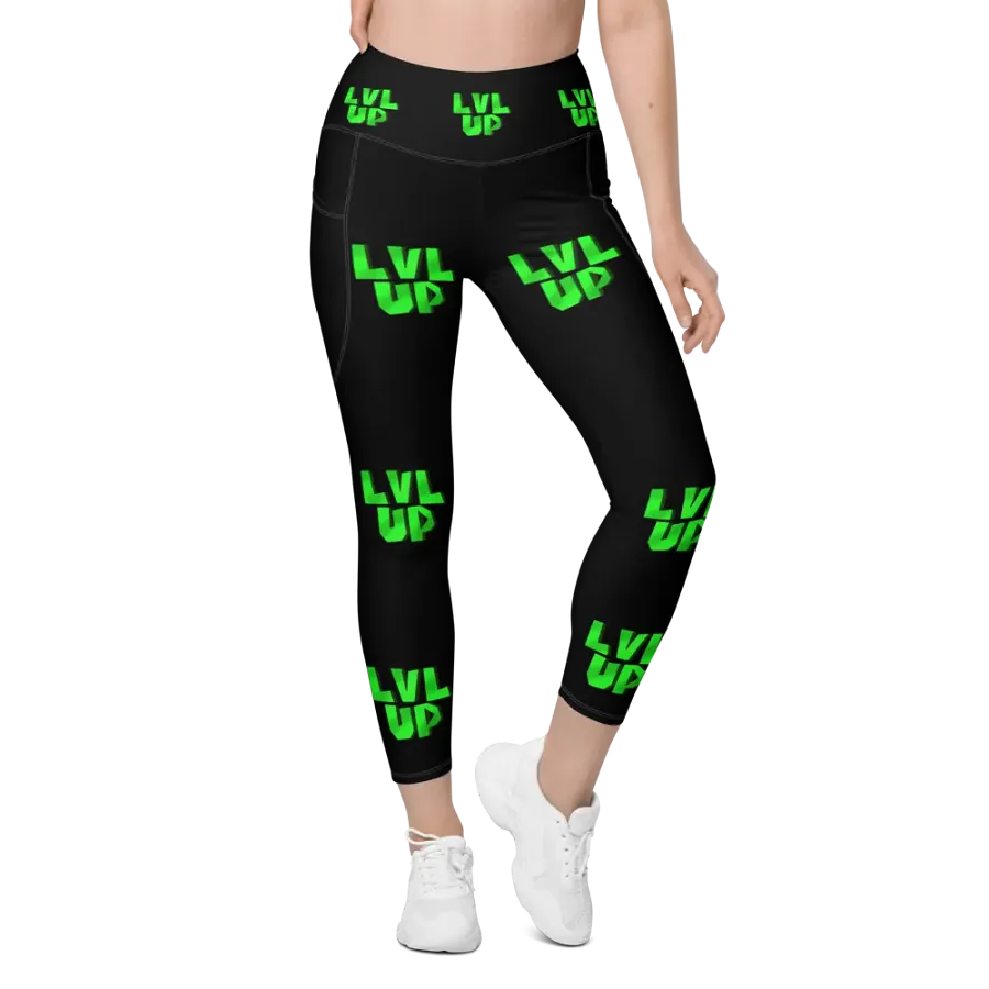 LVL UP Black Yoga Pants product image (2)
