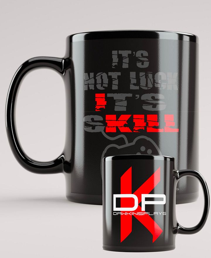 Dawkins It's Not Luck Mug Black product image (1)