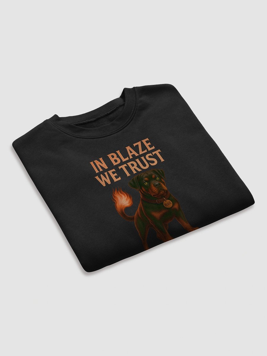 In Blaze We Trust Cropped Crewneck product image (7)