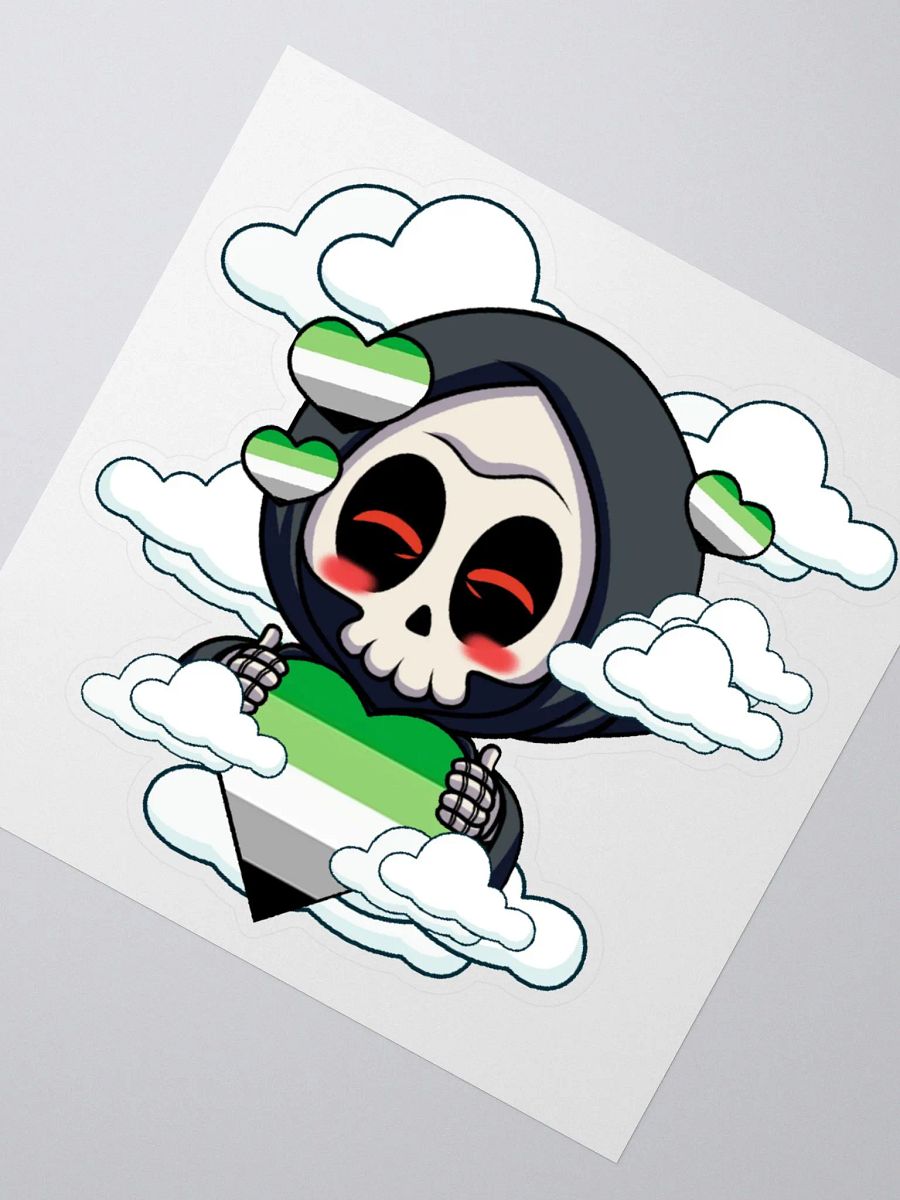 Aromantic Pride Sticker product image (5)