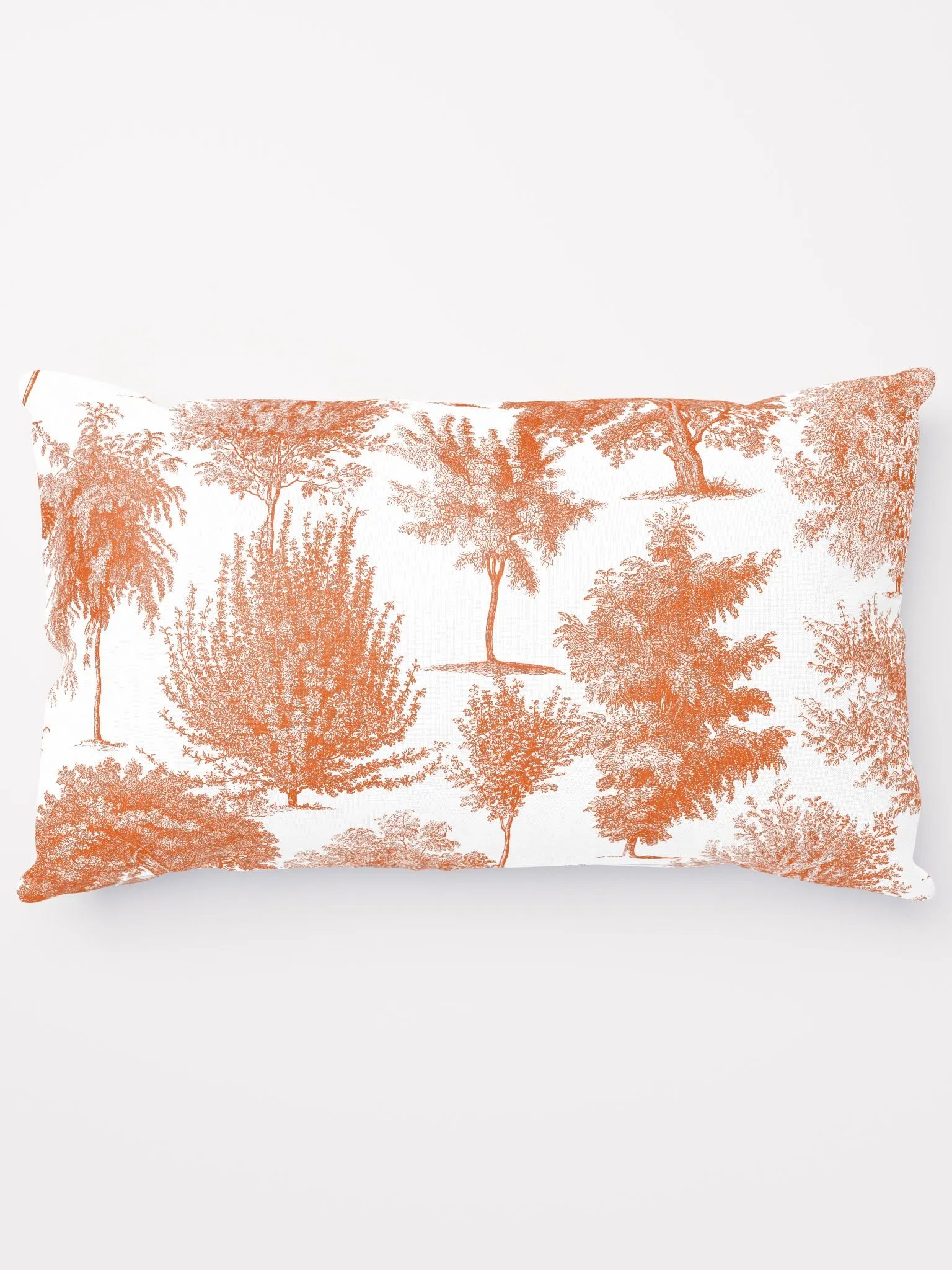 Cinnamon Woodland Trees Throw Pillow product image (5)