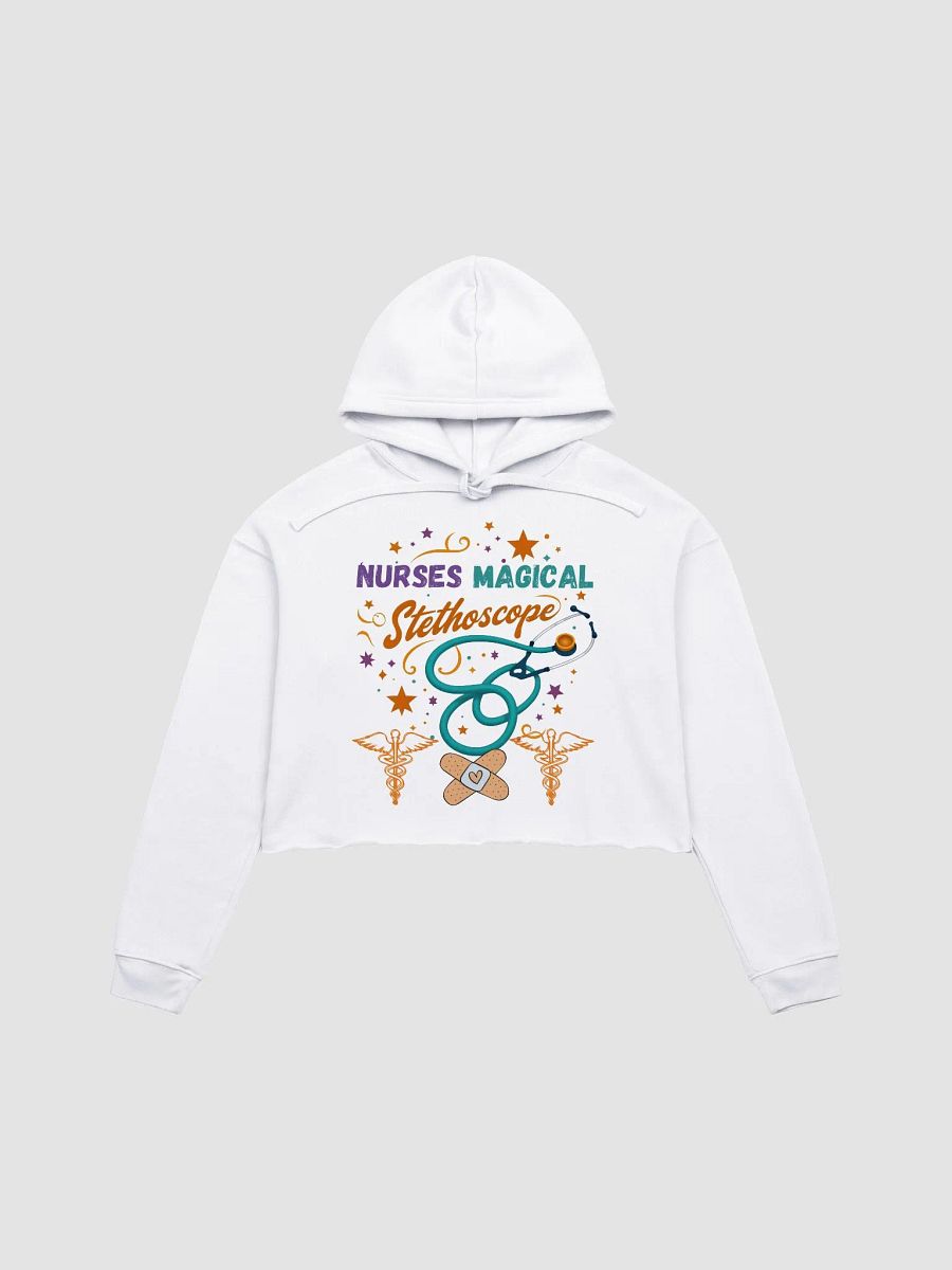 Magical Nurse Stethoscope Crop Hoodie product image (6)