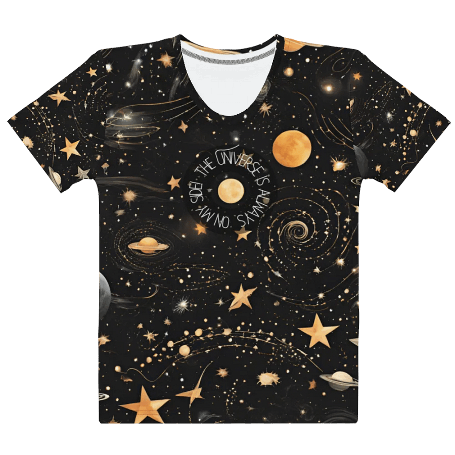 Cosmic Whimsy All-Over Print Women's Tee product image (9)