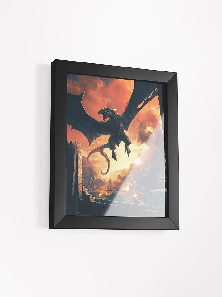 Dragon’s Wrath - Framed High-Quality Matte Poster product image (24)