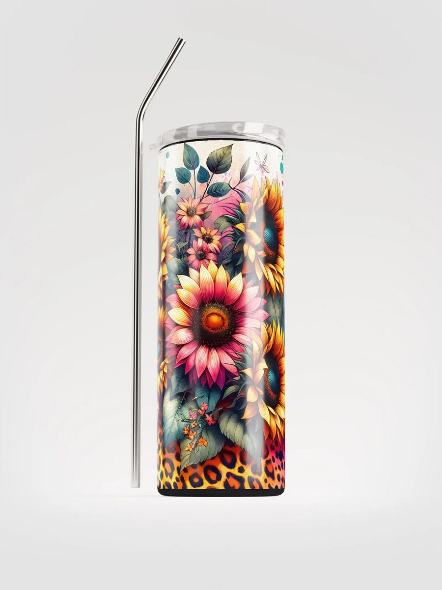 Sunflower Serenade Tumbler: Sip in Sunny Bliss! product image (1)