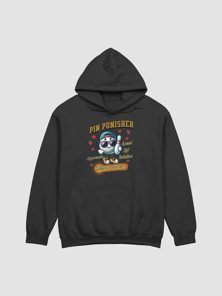 Pin Punisher Bowling Illustrated Hoodie product image (1)