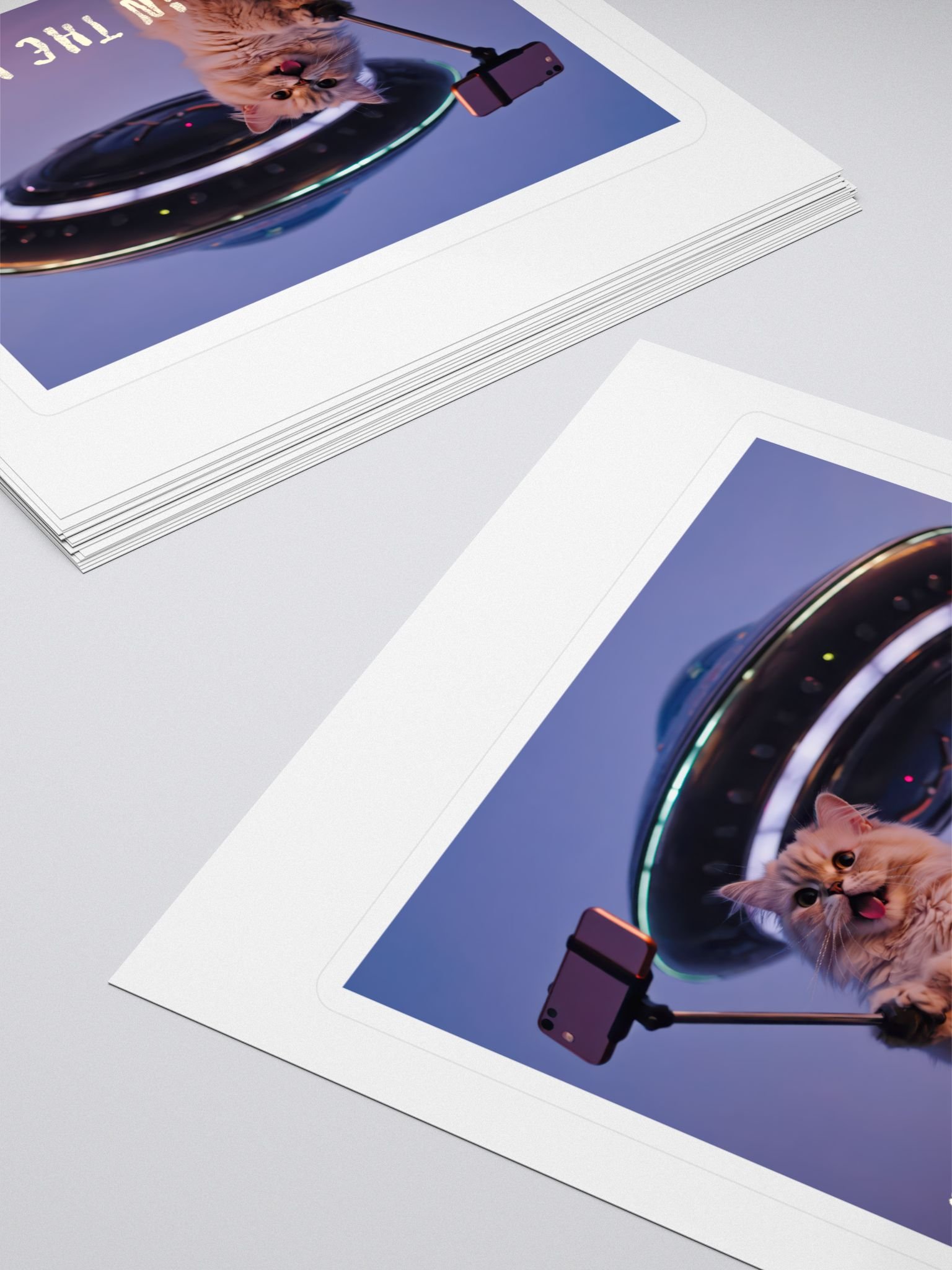 Spooky Chill Sticker – “Believe in the Weird” product image (4)