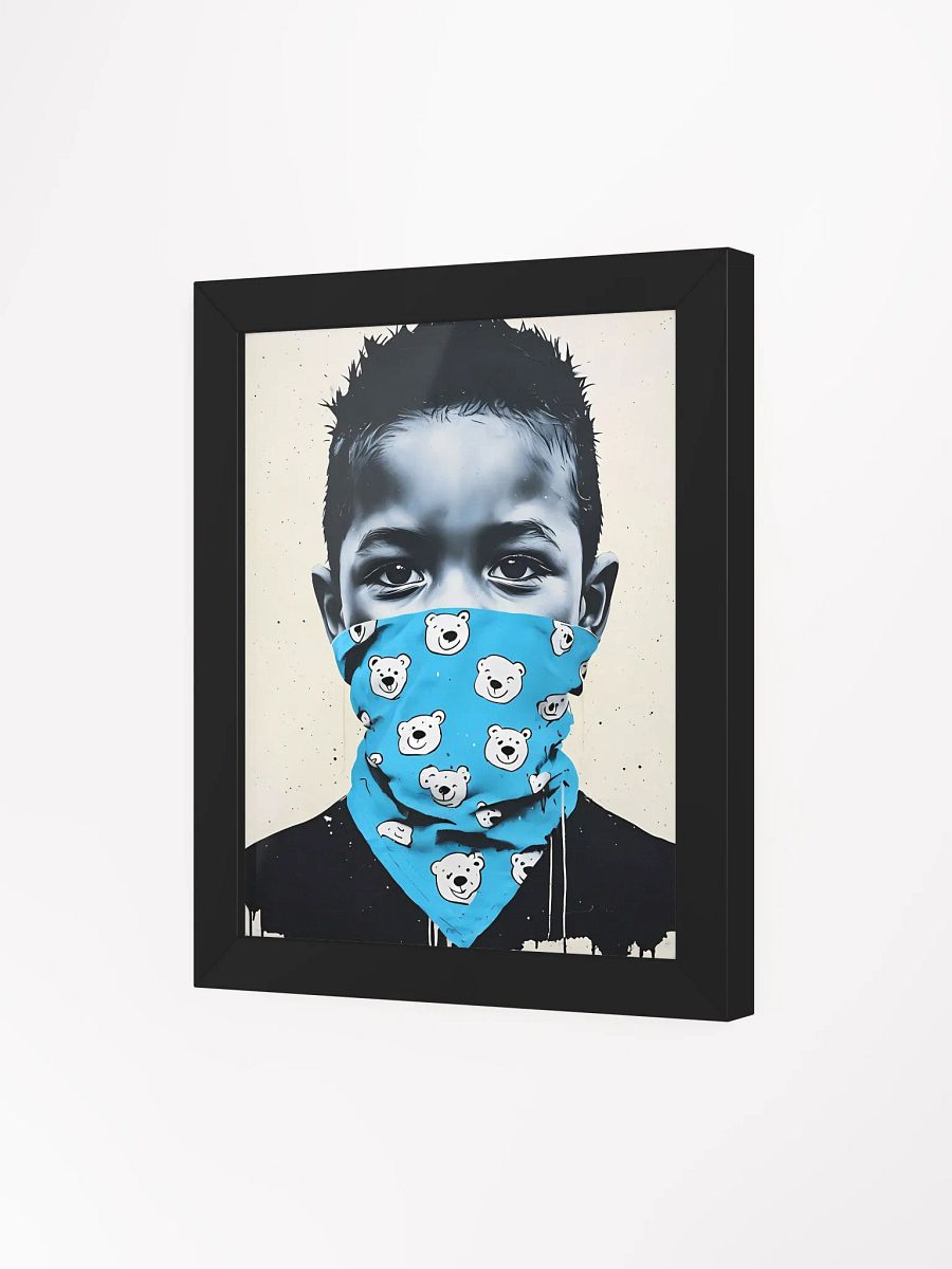 Bear Bandana Vibes Framed Poster product image (4)
