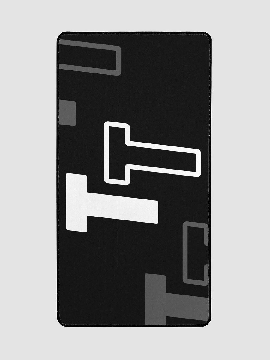 Monochrome Tech Maze Desk Mat product image (3)