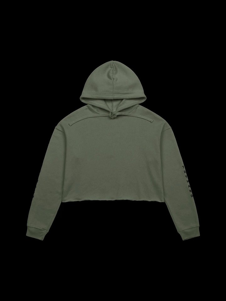 Try hard Crop Hoodie product image (4)