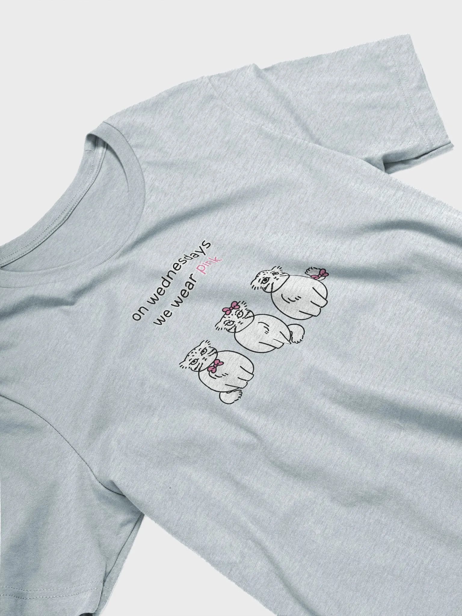 Pink Wednesdays Manul - Bella+Canvas Unisex T-Shirt product image (31)