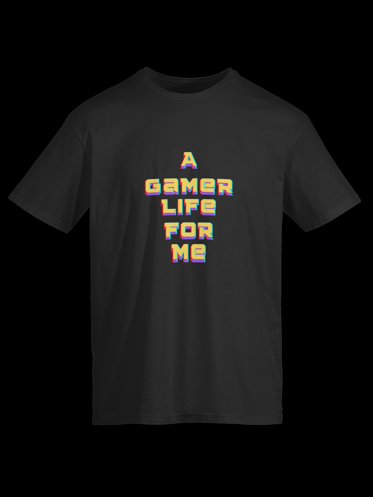 A gamer life for me T-shirt product image (1)