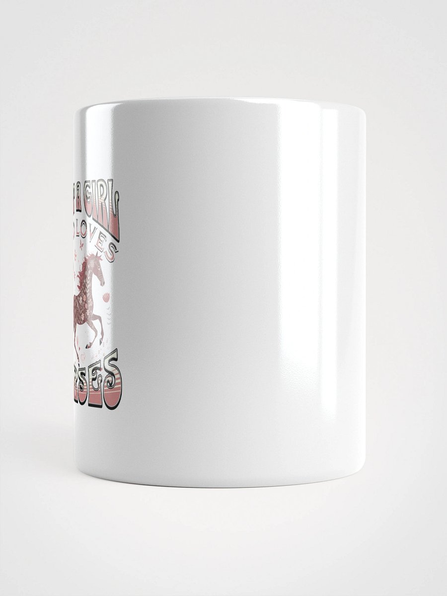 Just A Girl Who Loves Horses Floral Mug product image (9)