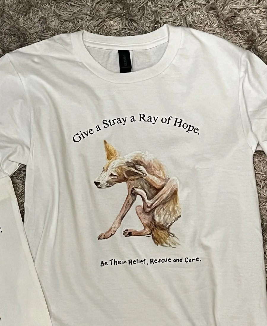 Give a Stray a Ray of Hope: Tote bag & Shirt for a Cause product image (3)