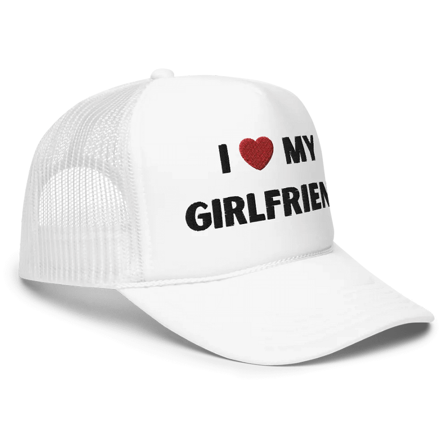 i ❤️ MY GF GOAT MODE Embroidered Trucker Hat product image (3)