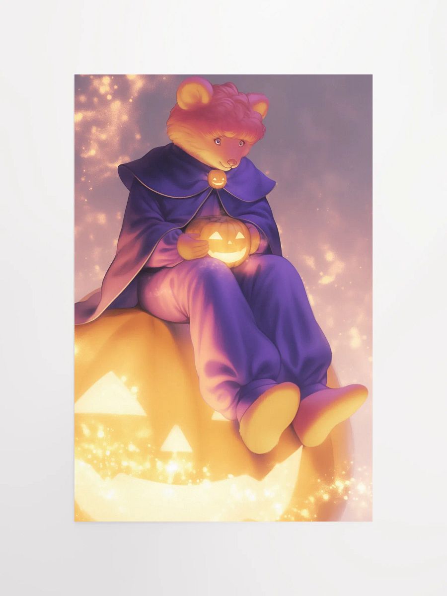 Mystical Bear Halloween Poster product image (4)