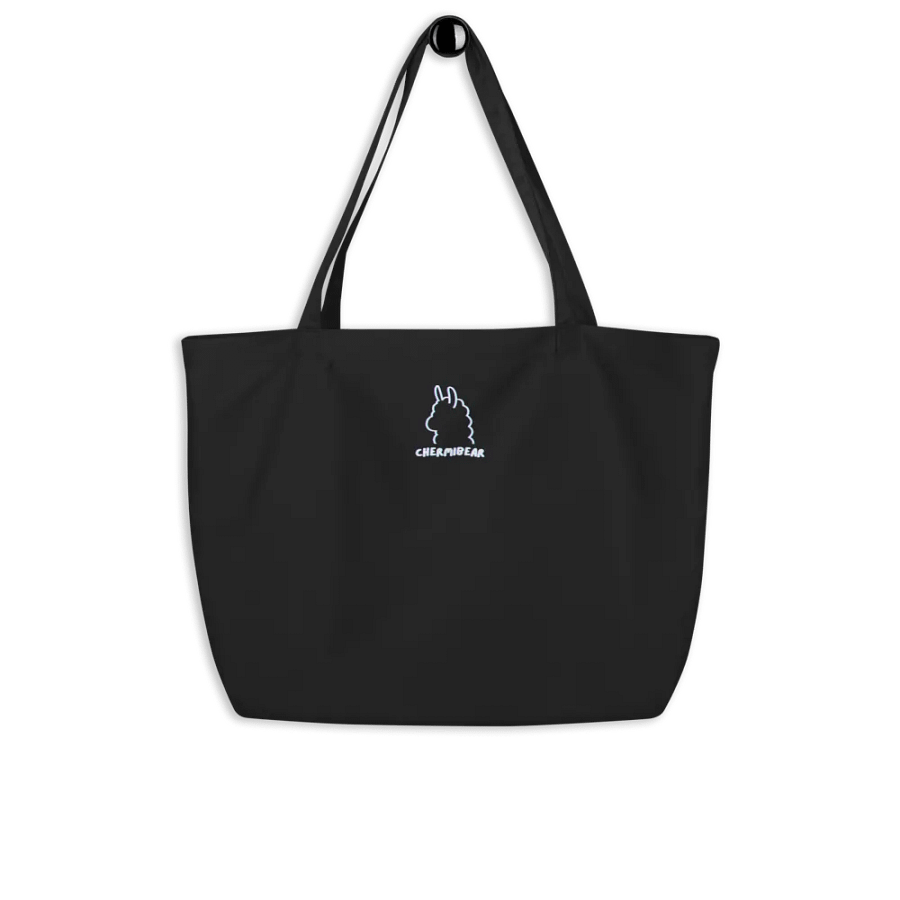 large error braincell tote - black product image (8)