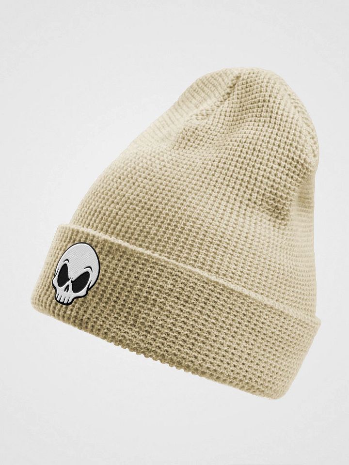 Skull Waffle Beanie product image (5)