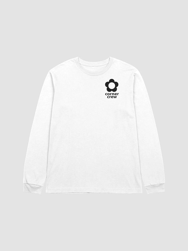 corner crew long sleeve tee inverted product image (1)