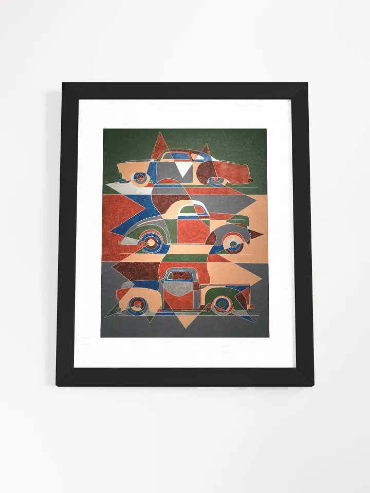 A Century of Rides Print Framed product image (1)