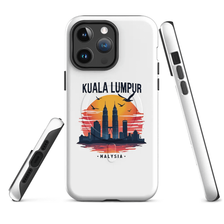 Kuala Lumpur Sunset iPhone® MagSafe® Tough Case product image (4)