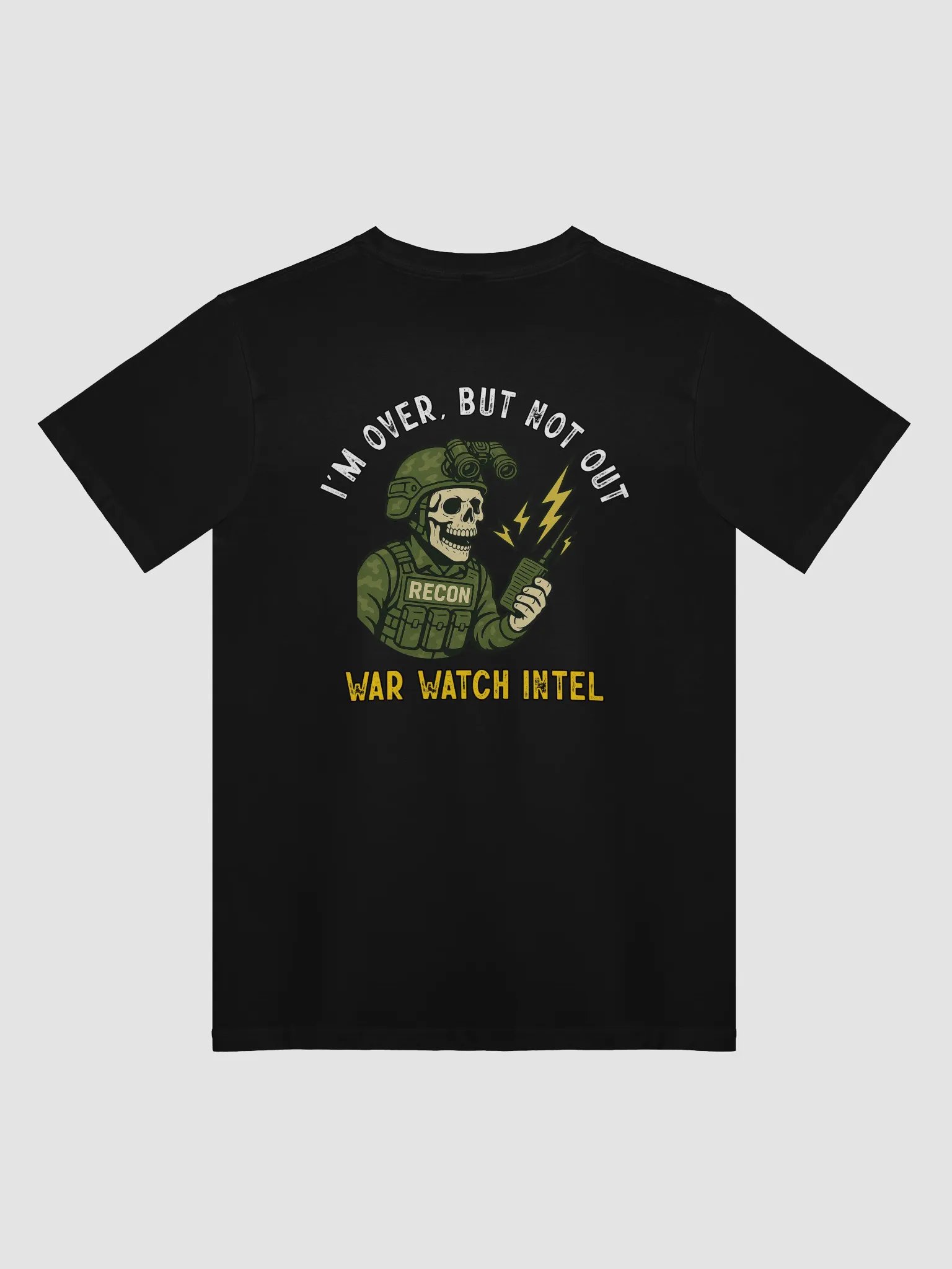 Recon Reaper T-Shirt "I'm Over, But Not Out" product image (1)