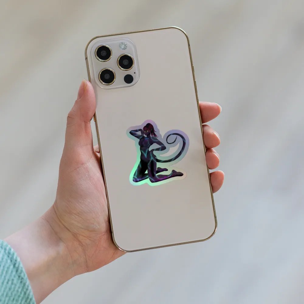 Dark chaos Holographic Sticker product image (8)