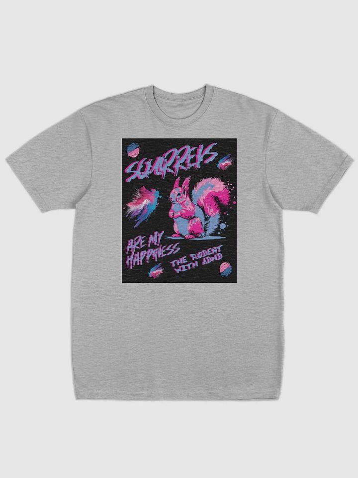 SQUIRRELS ARE MY HAPPINESS SUPERSOFT TEE product image (1)
