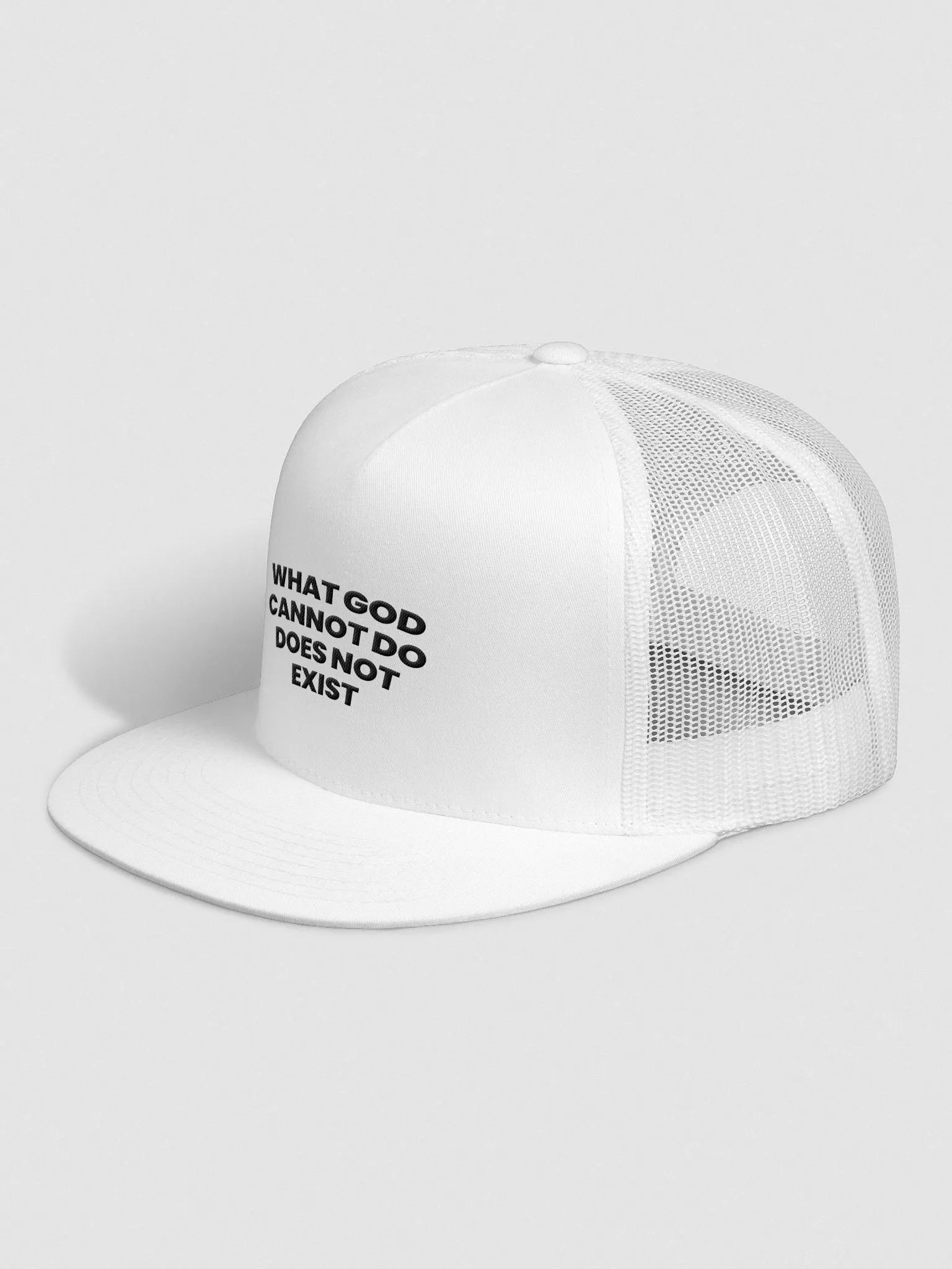 WGCD White (Yupoong Trucker Hat) product image (4)