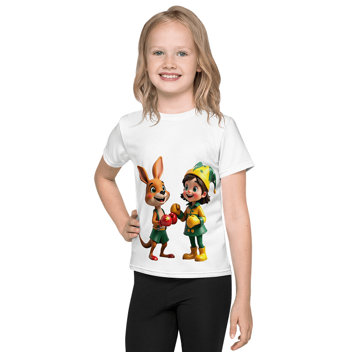 🦘 JessyJesty “Kangaroo Jamboree” Kids T-Shirt product image (1)