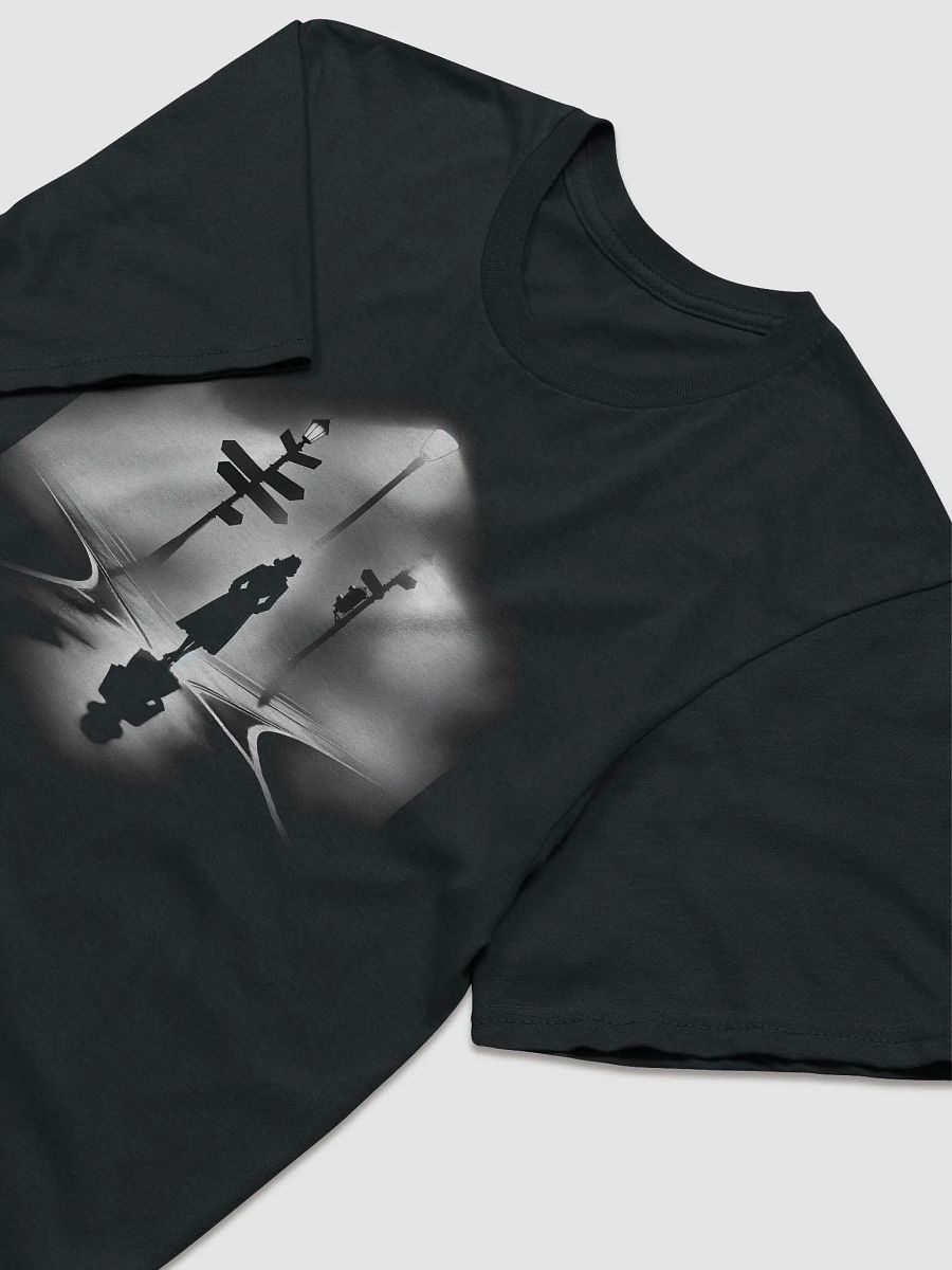 Crossroads of Fate: A Noir Intersection (Front Print Womens Tee) product image (2)