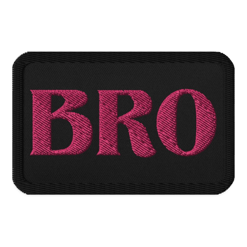 Bro 4 inch patch product image (2)