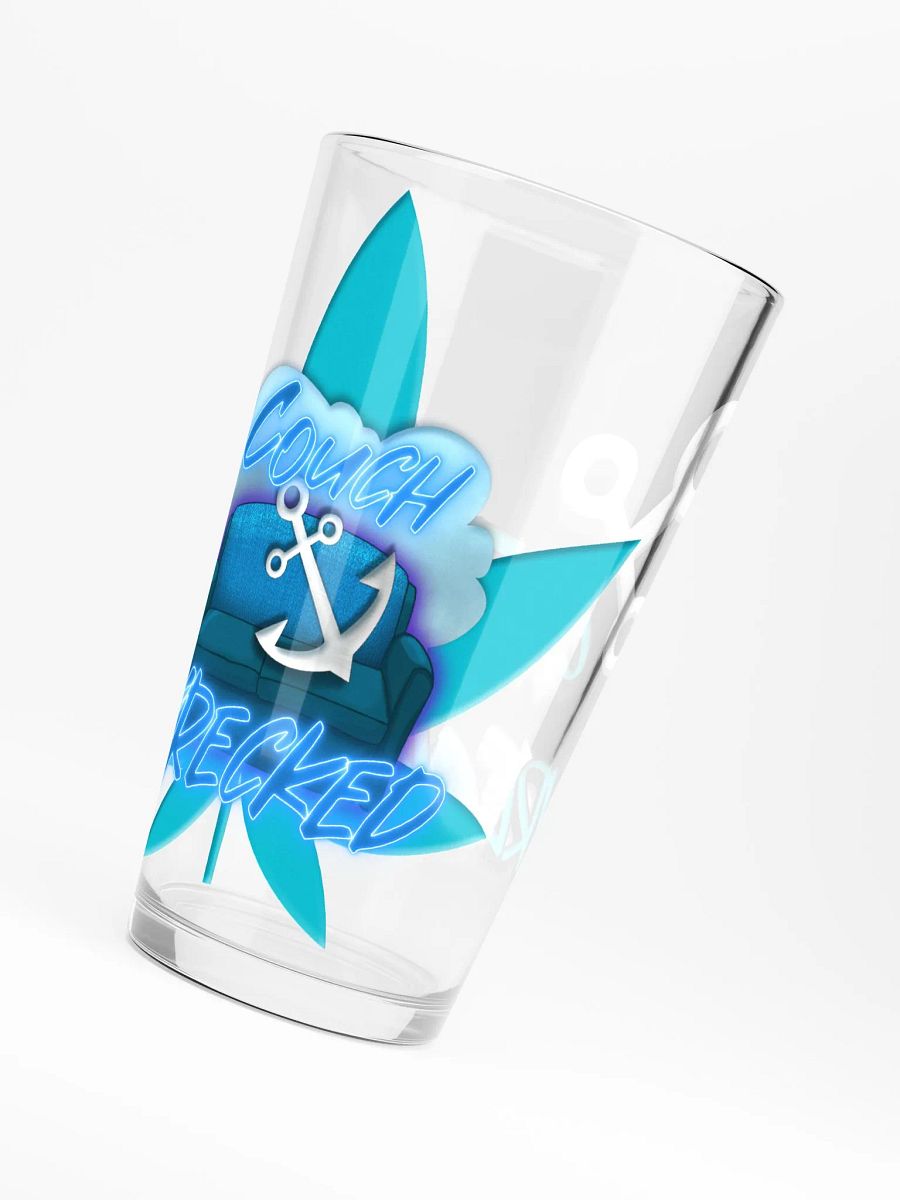 Glass Blue w/ Leaf & Anchor product image (6)